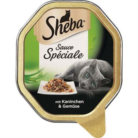 Sheba,She.Speciale Rabbit+Vegetables 85gs