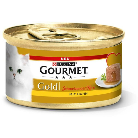 Gourmet + Topform,Gou.Gold Schmelzkern Huhn 85gd