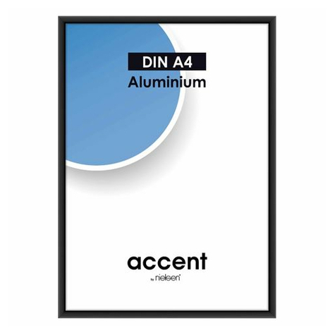Nielsen Fotolijst Accent 52126 Aluminium 21x29,7cm Zwart Mat Lijst/Album