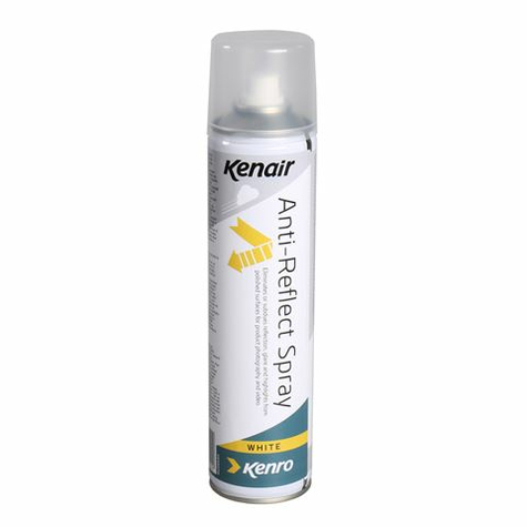 Kenro spray anti-reflet mat pour surface blanche