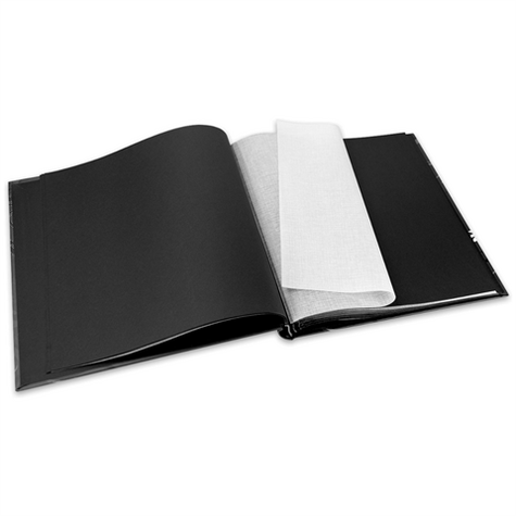 Zep Paper Album Ebb30bk Umbria Black With 30 Sheets 30x30 Cm