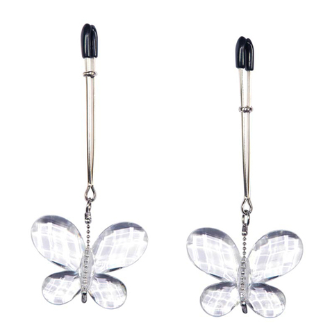 Pinces a seins : butterfly clamps