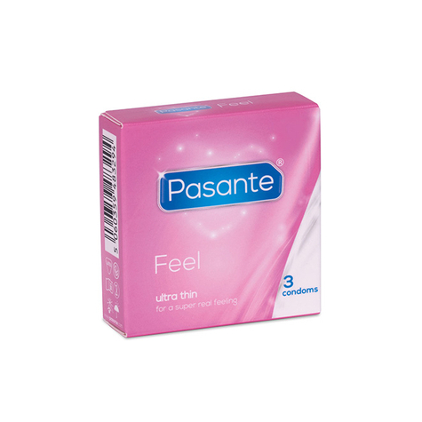 Preservatifs : pasante sensitive condoms 3 pcs