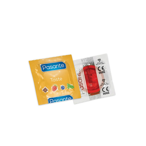 Preservatifs : pasante strawberry flavour condome 144pcs