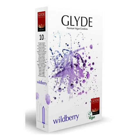 Condooms : Glyde Ultra Wildberry- 10 Condooms