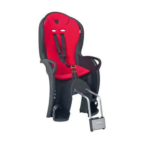 Child Seat Hamax Kiss Black/Red