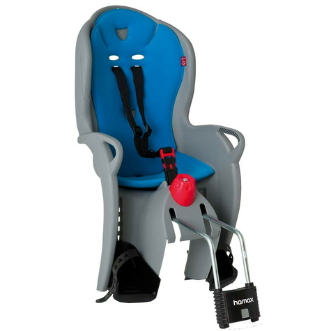 Child Seat Hamax Sleepy Gray/Light Blue