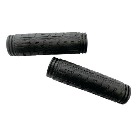 Paire de poigns de guidon noir 60 mm      