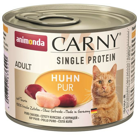 Animonda cat dose carny adulte single protein poulet adulte 200g