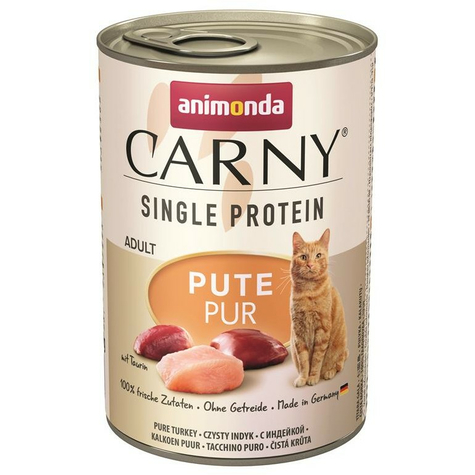 Animonda cat dose carny adulte single protein pure dinde 40