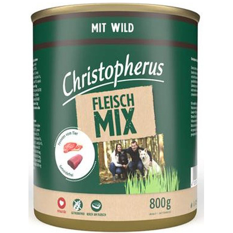 Christopherus Fleischmix - Mit Wild 800g-Dose
