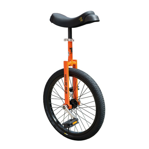 Monocycle qu-ax luxe 20 orange           