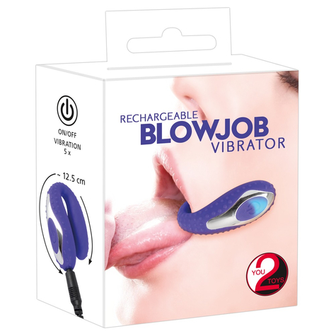 Vibromasseur : blow job vibe violet