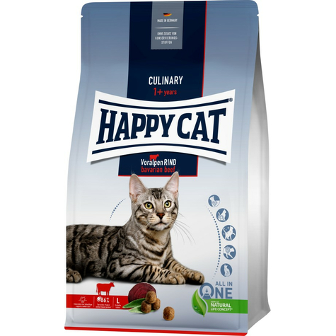 Happy cat culinary adulte pré-alpes boeuf 1,3 kg