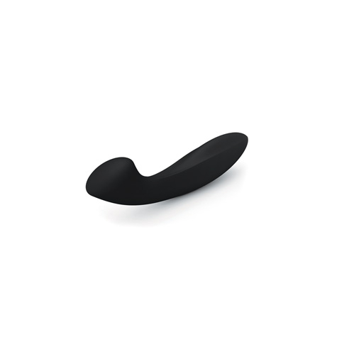 Stimulator : Lelo Ella Zwarte Luxe Silicone G-Spot Dildo