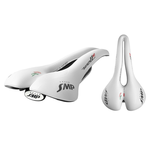 Sattel Selle Smp Well M1                Wei, Unisex, 279x163mm, 315g           