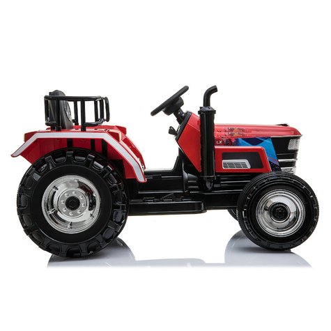 Voiture électrique pour enfants - grand tracteur électrique - batterie 12v7a,2 moteurs 35w avec télécommande 2,4ghz-rouge