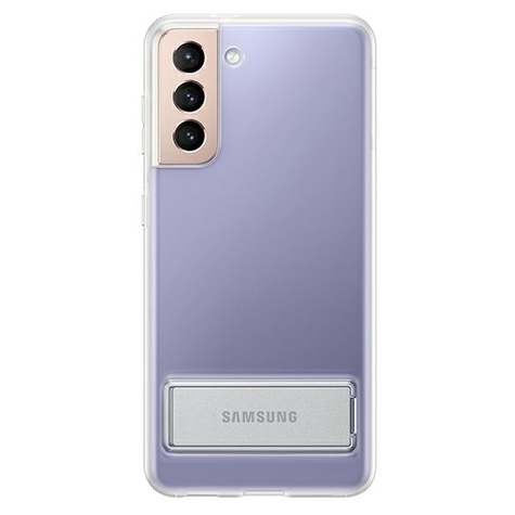 samsung ef-jg996 clear standing cover g996f galaxy s21+ étui transparent oringal étui de protection mobile étui de téléphone portable