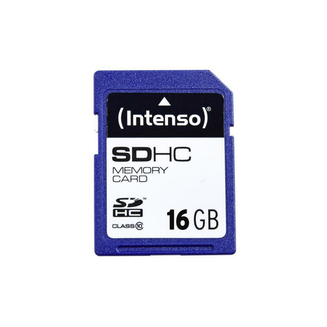 Sdhc 16 Gb Intenso Cl10 Blister