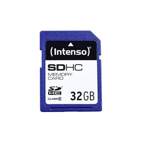 Sdhc 32 Gb Intenso Cl10 Blister