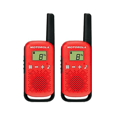 Motorola pmr talkabout t42 rouge