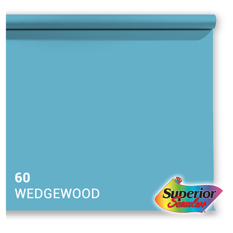 Superior Achtergrondpapier 60 Wedgewood 2,72 X 11m