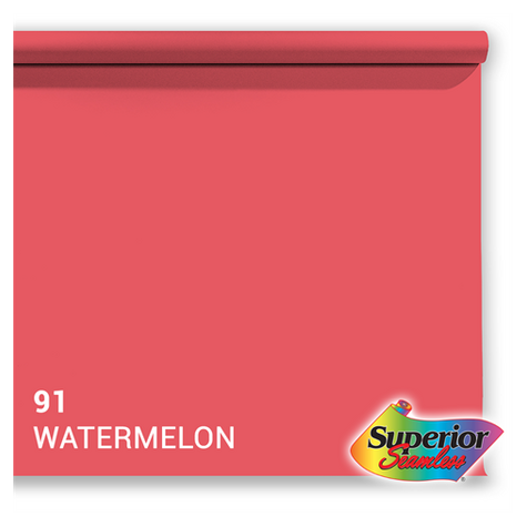 Superior Achtergrondpapier 91 Watermelon 2,72 X 11m