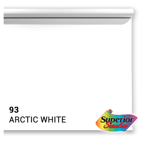 Superior Achtergrondpapier 93 Arctic White 2,18 X 11m
