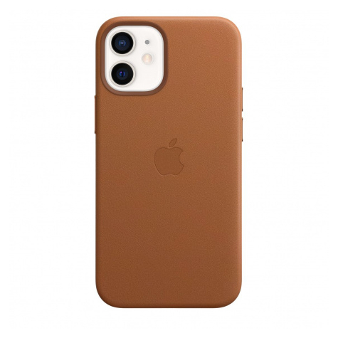 Apple Iphone 12 Mini Leather Case Mit Magsafe Saddle Brown