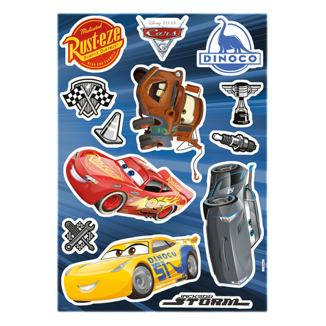 Autocollant mural - cars3 - taille 50 x 70 cm