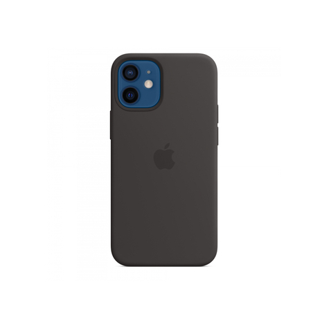 Apple Iphone 12 Mini Silicone Case Mit Magsafe Black