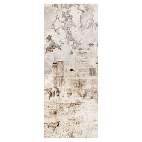Non-Woven Wallpaper - Citadel Panel - Size 100 X 250 Cm