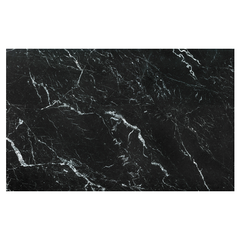 Fleece Fotobehang - Marble Nero - Afmeting 400 X 250 Cm