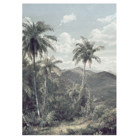 Papier peint photo - the exotic land - dimensions 200 x 280 cm