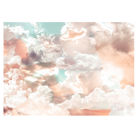 Papier peint photo - mellow clouds - dimensions 350 x 250 cm