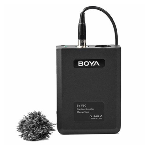 Boya Cardioïde Lavalier-Microfoon By-F8c Voor Video Of Instrumenten