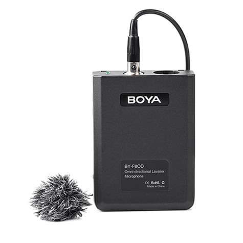 Boya Professionele Lavalier-Microfoon By-F8od Omnidirectioneel