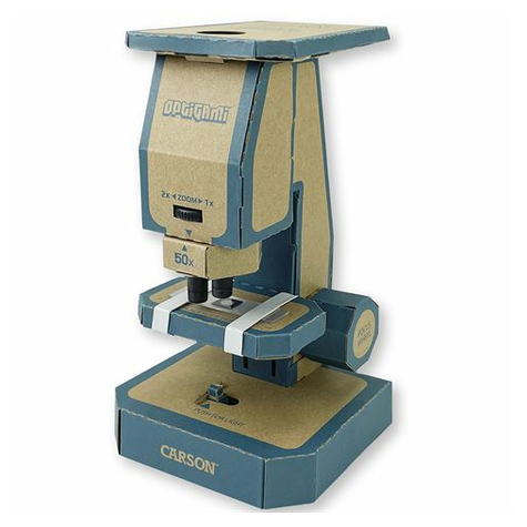 Kit de microscope carson optigami pour enfants