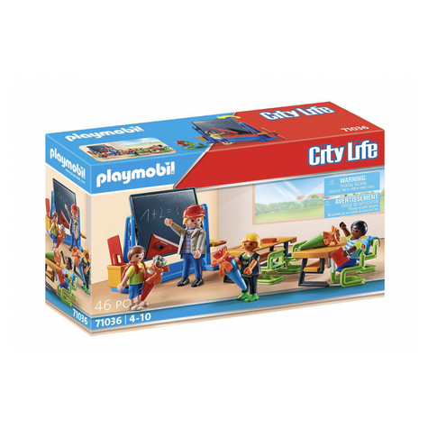 Playmobil city life - premier jour d'école (71036)