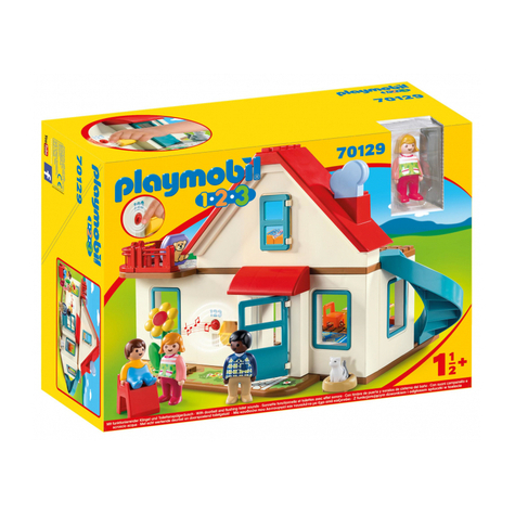 Playmobil 1.2.3 - maison individuelle (70129)