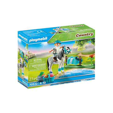 Playmobil country - poney de collection classic (70522)