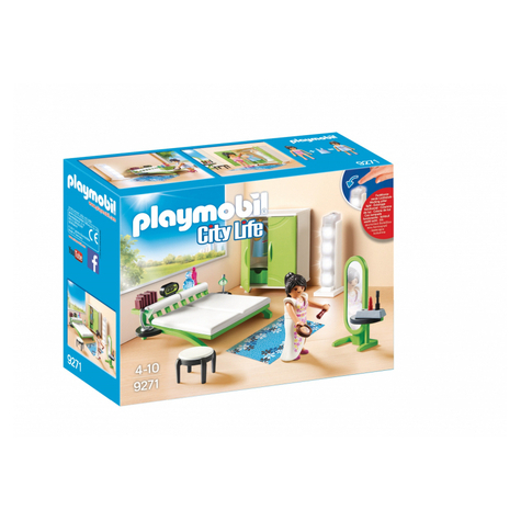 Playmobil city life - chambre à coucher (9271)