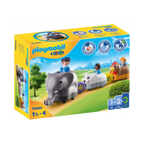 Playmobil 1.2.3 - mon train à pousser (70405)