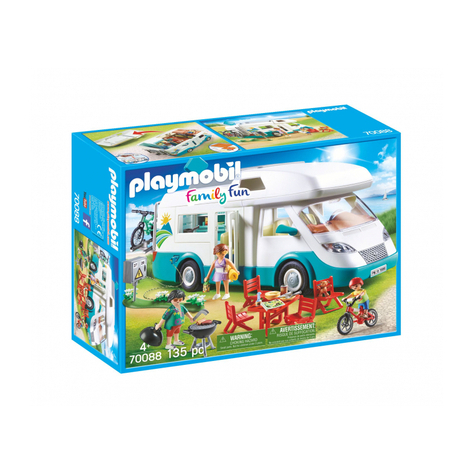 Playmobil family fun - camping-car familial (70088)