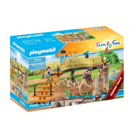 Playmobil family fun - len dans un enclos (71192)