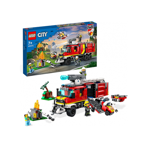 Lego city - camion d'intervention des pompiers (60374)