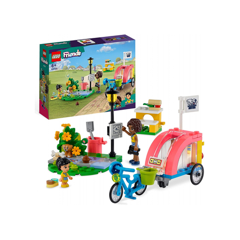 Lego friends - vélo de secours pour chiens (41738)