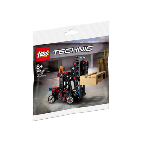 Lego technic - chariot élévateur avec palette (30655)