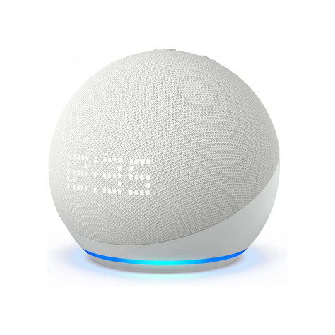 Amazon Echo Dot (5e Generatie) Met Klok - Wit - B09b95dtr4