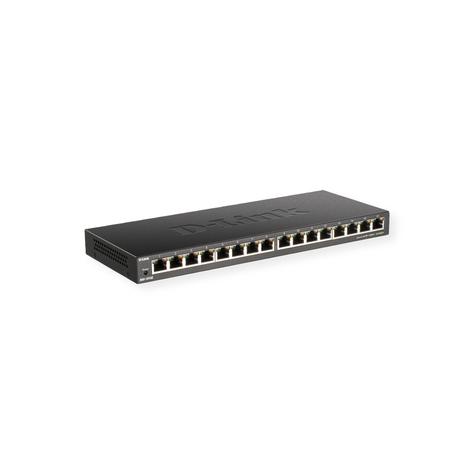 D-Link 16-Poorts Gigabit Unmanaged Switch Dgs-1016s/E